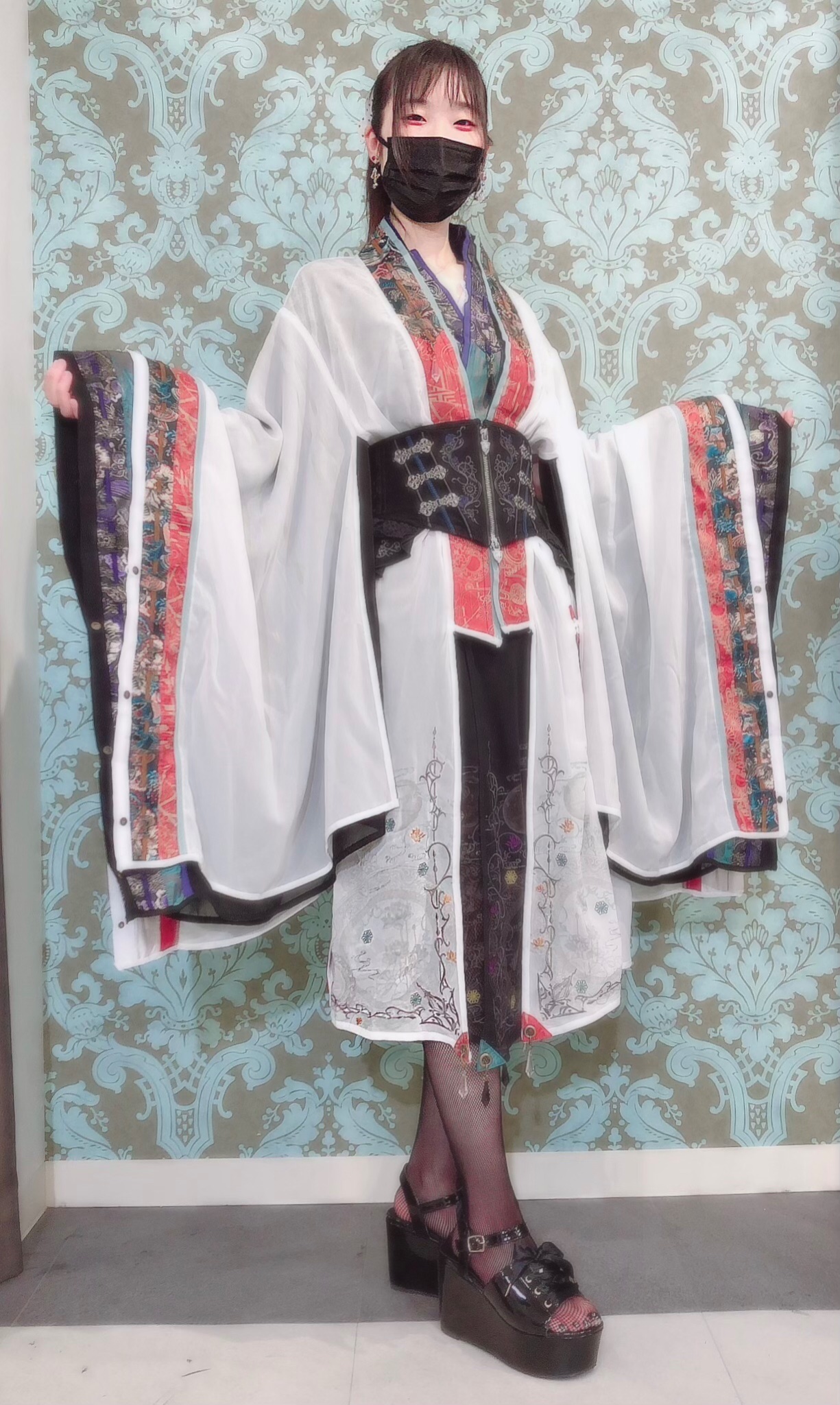 新規購入 ozz oneste 着物袖和風カーディガン カーディガン/ボレロ