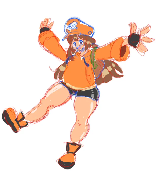 YEAAAAAAAAAAAH BABY #GuiltyGearStrive #wip 