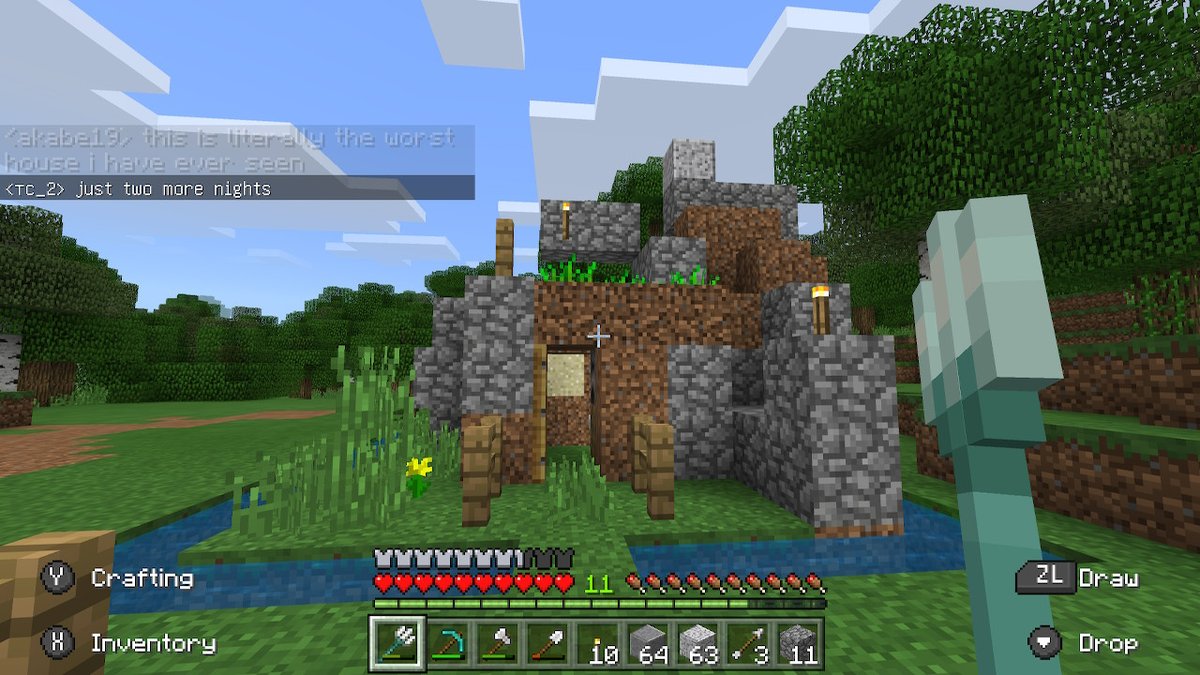 2Thecorey's tweet photo. #Minecraft #NintendoSwitch https://t.co/9DzcQS1cxb