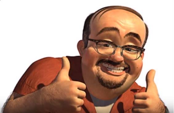 babu__O718 そいつ声も性格もぶすなのに 顔面がトイストーリーの鶏男wwwwww