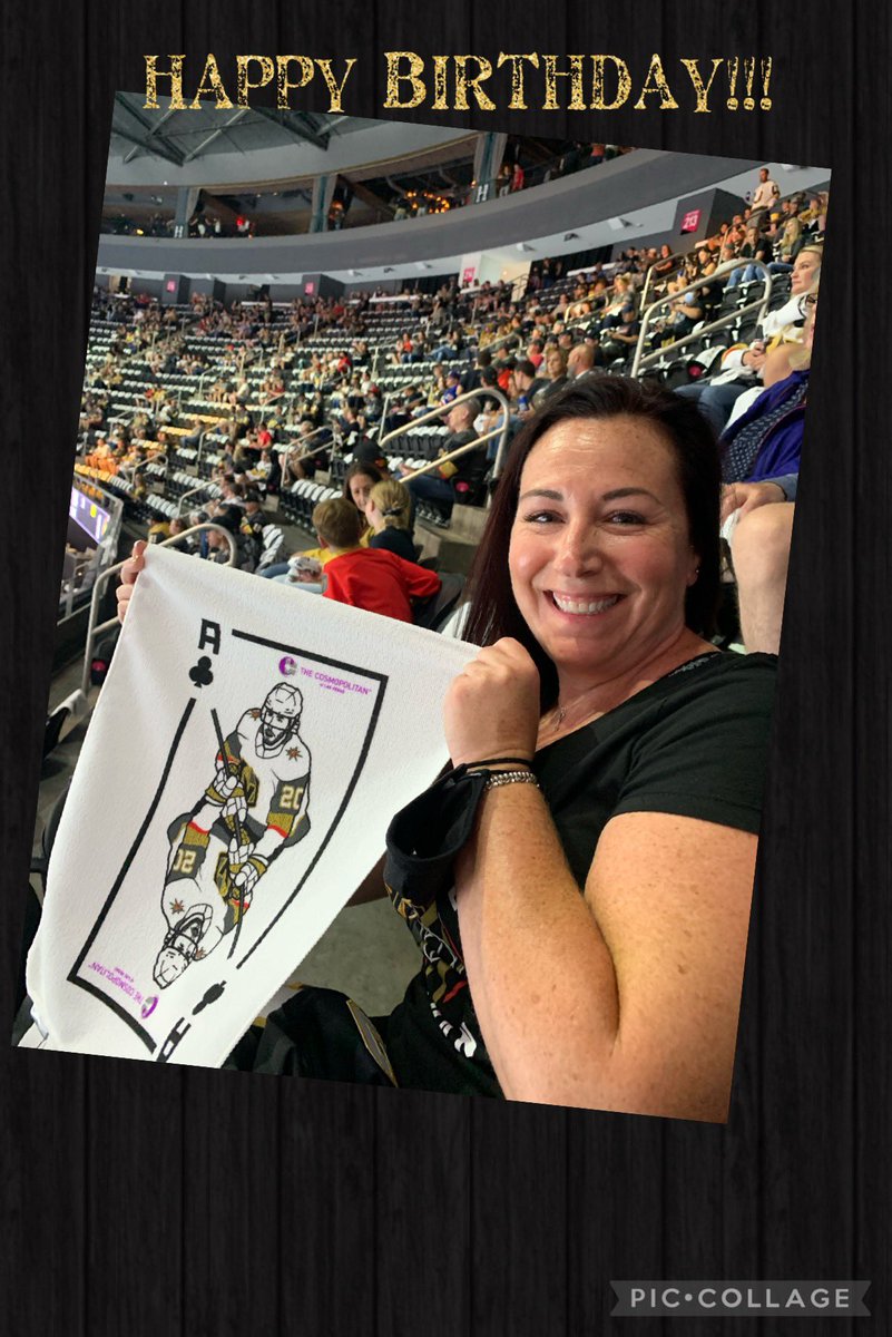 CoolyMacLV's tweet photo. Happy Birthday Shannon @GoldenKnights #vegasborn #knighttron https://t.co/6nYNBzbaxs