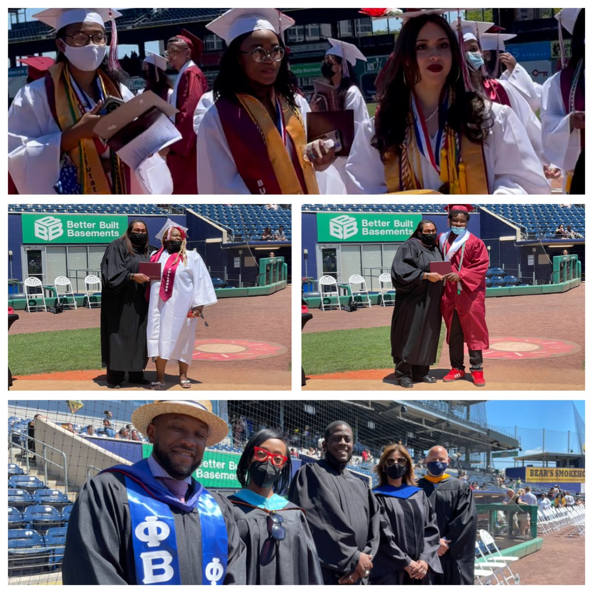 HartfordSuper's tweet photo. My❤️is still so full from today’s graduations! Congratulations #WeaverHigh @BulkeleyPride & @KinsellaMagnet #Classof2021! @AWynterClarke @mskim899 @AJForTheCity @HPSEngagement https://t.co/JYIF3Q4htf
