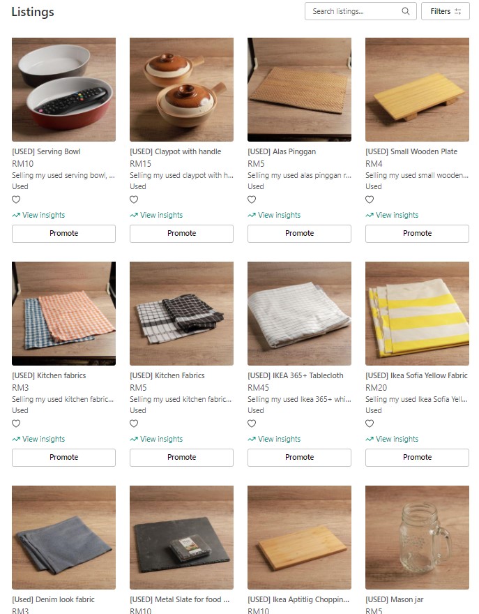 Check out my carousell, im selling my food photography props there.

carousell.com.my/darimo/