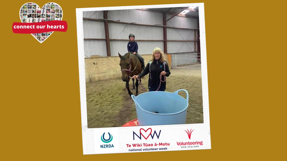 “Helping yourself through helping others selflessly to the benefit of the greater community, family and friends.”
Hester volunteers for New Zealand Riding for the Disabled as a coach of the riders. She is also the president of Balclutha NZRDA.
#NVW2021 #NZRDA