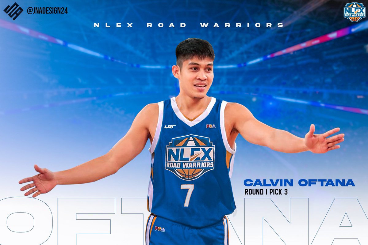 JNADESIGN24's tweet photo. ARTWORK FOR CALVIN OFTANA OF THE NLEX ROAD WARRIORS.
@ArangkadaNLEX @calvinjohn07 @pbaconnect 
#pba #sportsgraphic #posterdesign #jerseyswap #photoshop #jnadesign24 https://t.co/OQ7rmnE2Sn
