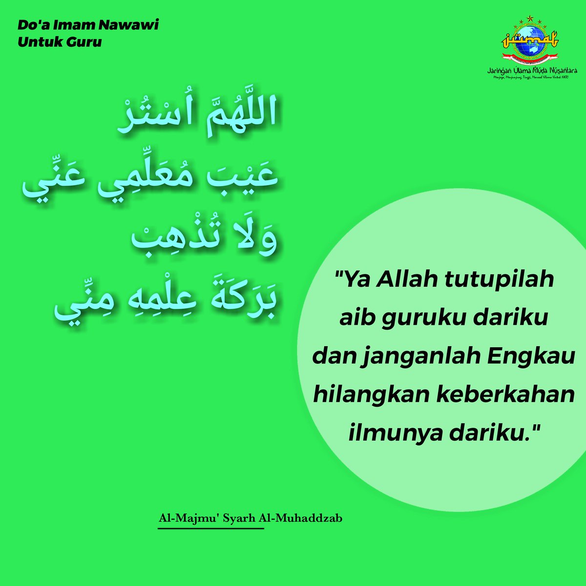Jaringan Ulama Muda Nusantara (@jumat_mbb) on Twitter photo 