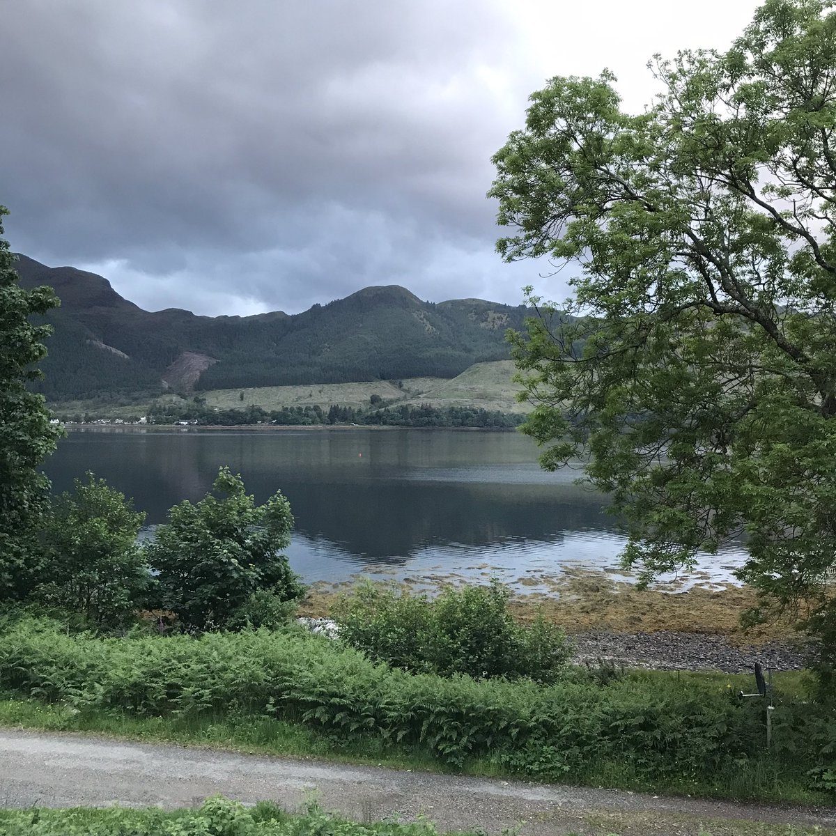 fredwvincent's tweet photo. When you waken at 5am, and it is too early to do anything other than look out the window! #lochduich #newhome #glenelgkintaillochalsh #inverinate #highlands https://t.co/kKD6XTq3sE