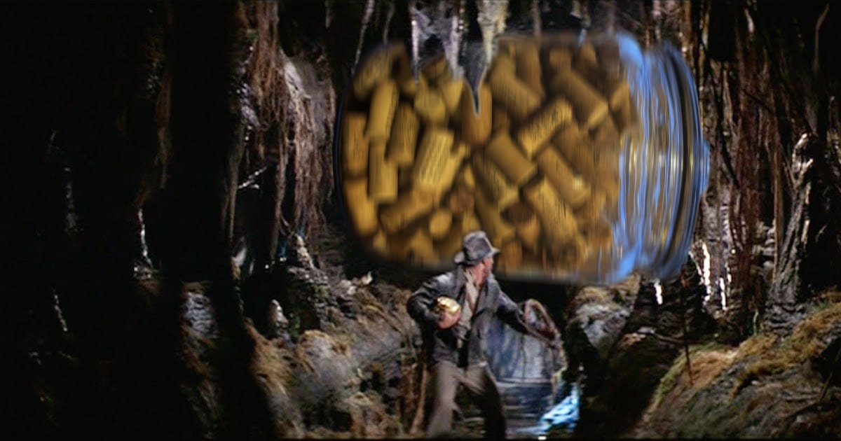 MatthewKadish's tweet photo. Let's get a jar of corks in #IndianaJones5! Mr. Mangold, please make it happen! Spread the hashtag #PutACorkInIt https://t.co/JHSgSrzfPD