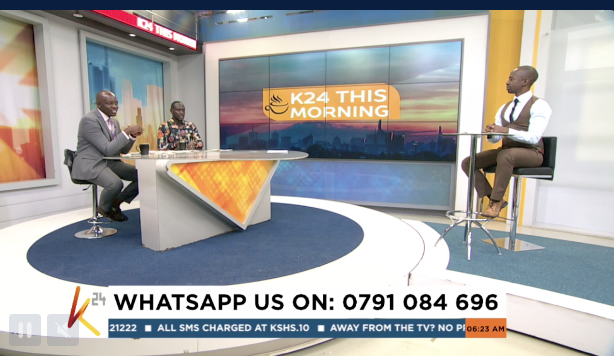 Alex Matere: I won't be surprised if the President actually said he will support a NASA candidate, look at his body language and BBI was all about uniting Kenyans. #K24ThisMorning <a href="/iamjeffmote/">#MrMoney</a>