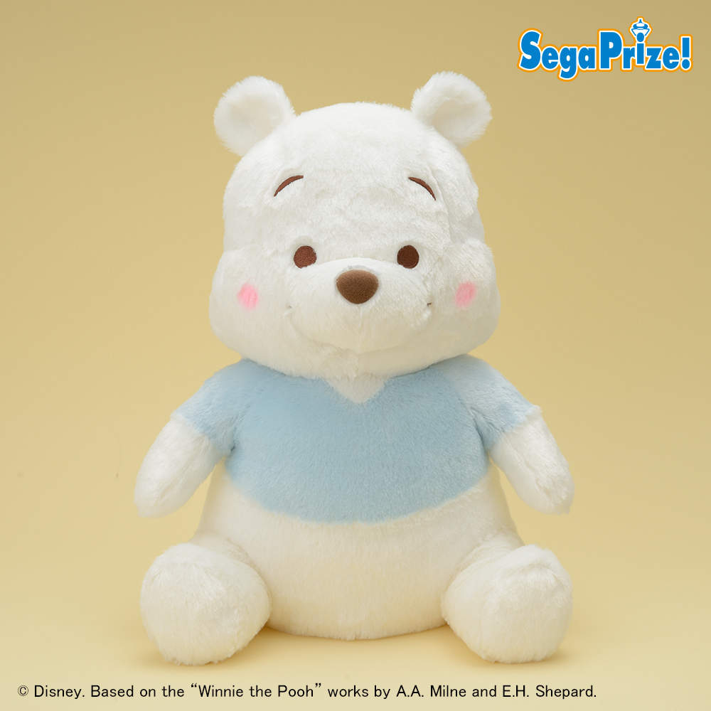 セガプラザ公式 A Twitter プライズ くまのプーさん の大きな ぬいぐるみが涼しげな ブルーホワイトカラーで登場 43 のビッグサイズ T Co 15jjzchuzd セガプライズ ディズニー くまのプーさん