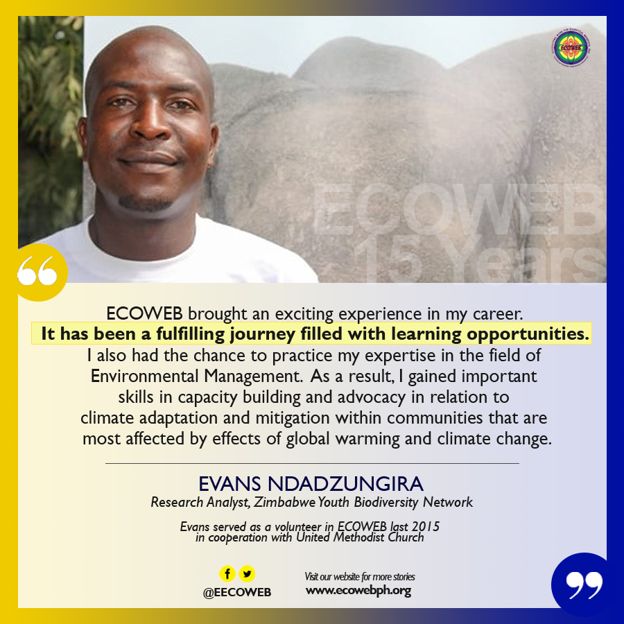 EECOWEB's tweet photo. Evans supported crafting of management plans and proposals in Lanao del Norte last 2015. As a volunteer, he used his knowledge on #environmentalmanagement to craft #sustainablelivelihoods to communities &amp; protecting the environment. #ECOWEBCelebrates #ECOWEB15 @Nanet_Antequisa https://t.co/JlWFPUa3uw