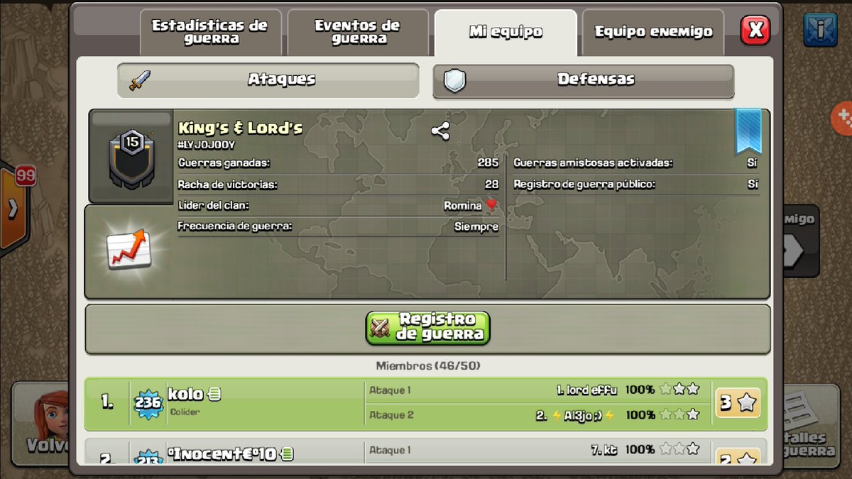 Otra PW en <a href="/king3Lord/">King's & Lord's</a> ... 2 plenitos mas 🔥 y estiramos la racha a 28 victorias 😱