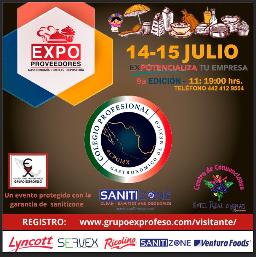 Hoy podemos ser parte de este gran evento gastronómico que busca potencializar a las empresas que nos apasiona este ramo. Eres marca/empresa y te gustaría participar en esta Expo⁉️ Te decimos cómo 👉bit.ly/registromarcas…