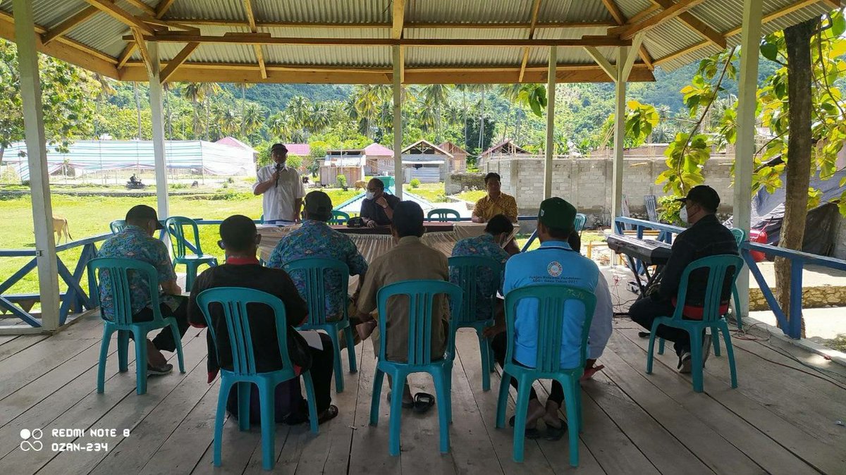 Citizen_Tomini's tweet photo. Fasilitasi Rapat Program Kerja APDESI Kec. Tomini Kab. Parimout-Sulteng
@halimiskandarnu @kemendespdtt @bangsispusdatin @jokowi 
#tppsulteng #tppparimout https://t.co/V4ZK1H6QNJ