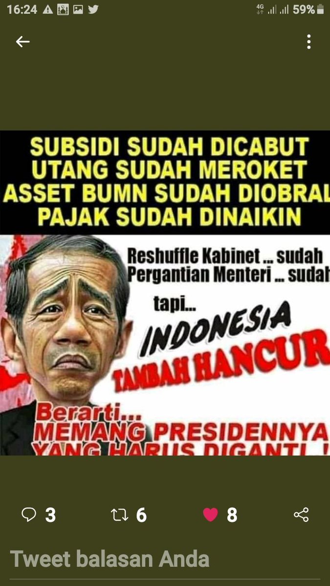 Aspek keamanan, anggaran polri begitu besar 112,1 trilyun, minta tambahan 19,6 trilyun kaya ga mau lebih kecil dar TNI, total anggaran 131,7 trilyun, buat apa? buat perang melawan rakyat? Terlalu
#GulingkanRezimTirani 
#GulingkanRezimTirani