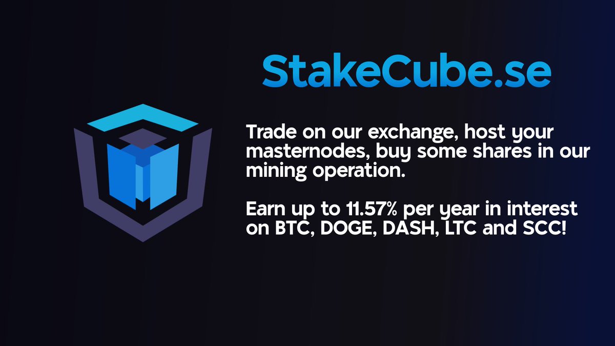 CryptokritterCK's tweet photo. Trading and passive income!!

#Crypto #Exchange #Masternode #Mining #BTC #LTC #DOGE #DASH #SCC #Passive #Income #Stake #sharedmasternodes https://t.co/bLzBv4XwFb