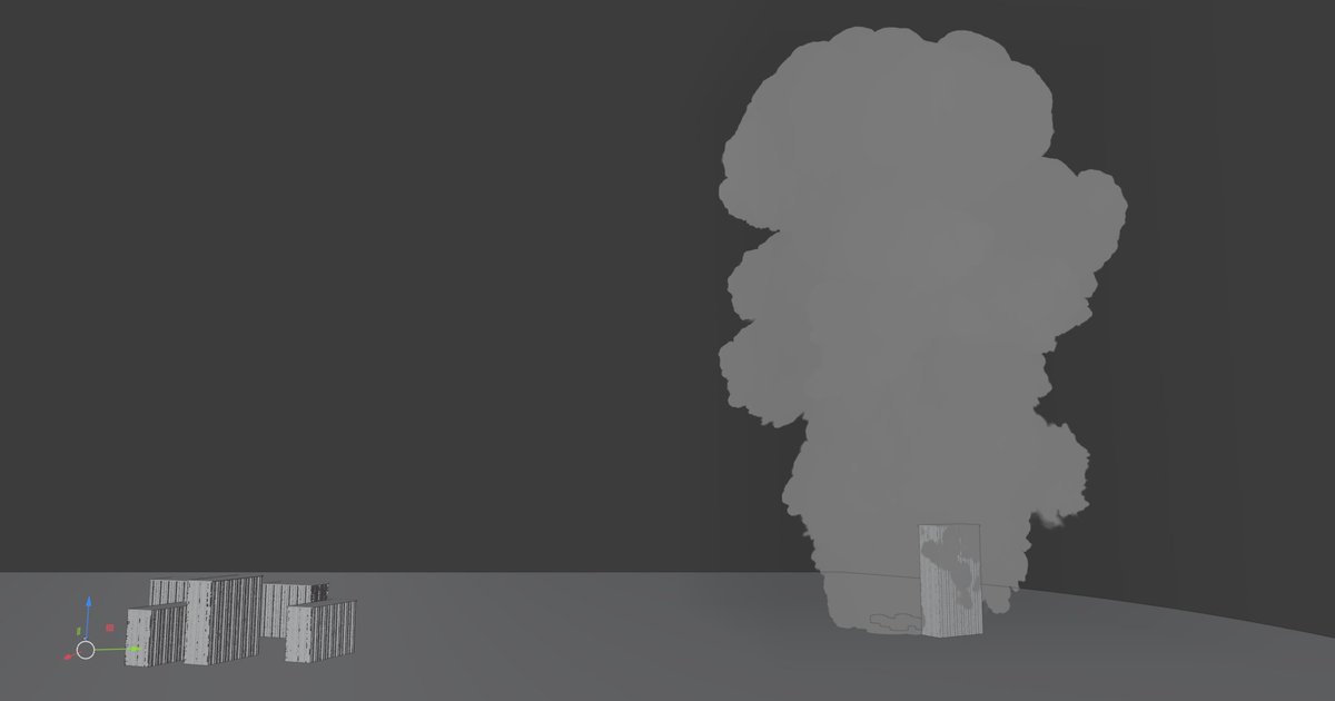 Can an explosion be too big? No. The answer is no.

#vndev #visualnovel #indiedev #indiegame #anime #gamedev #military #artwork  #vnlink #landscape #anime #animation #3Danimation #3DCG #unity