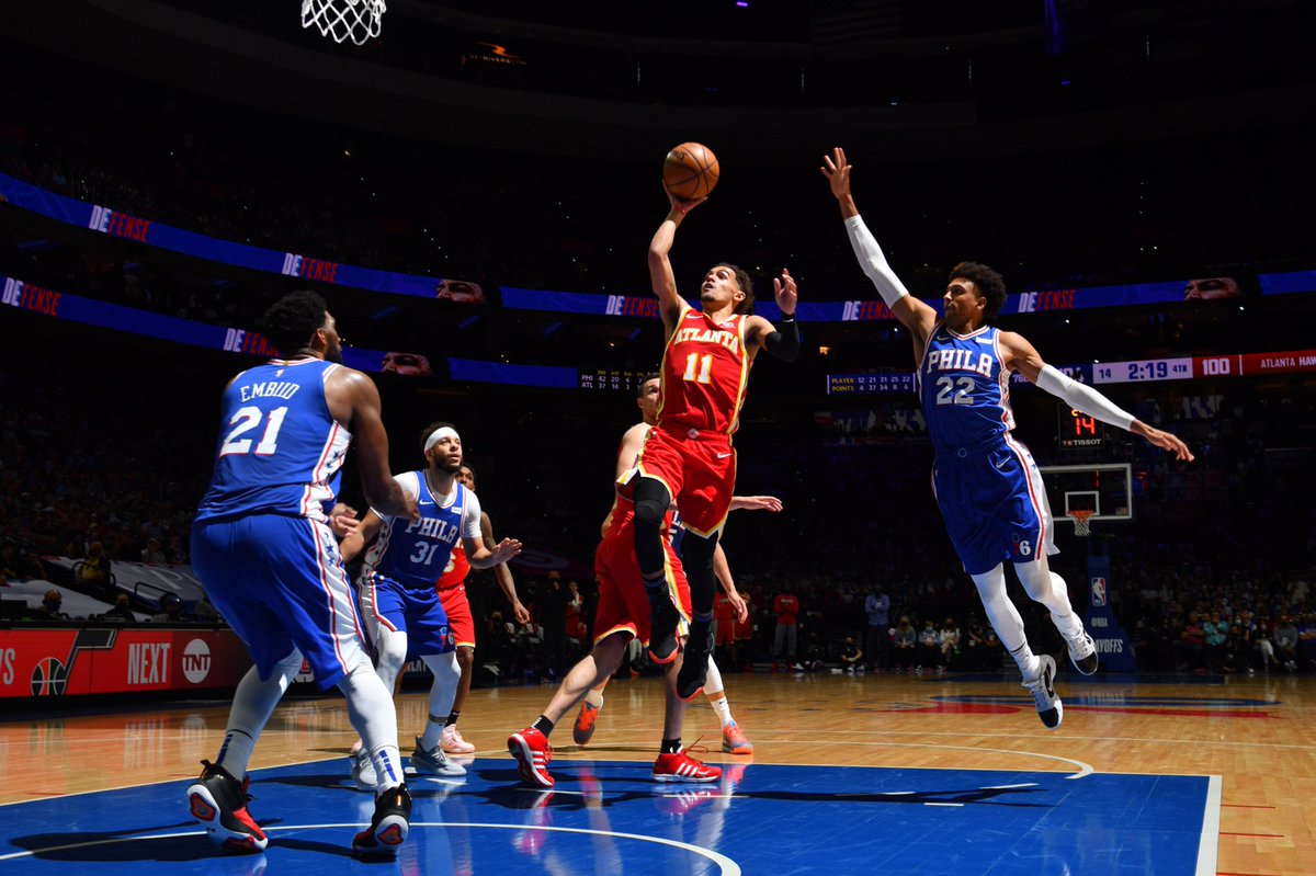 TheTraeYoung's tweet photo. One of them ones...😤❄️
#WeMove https://t.co/thalwSOjkJ