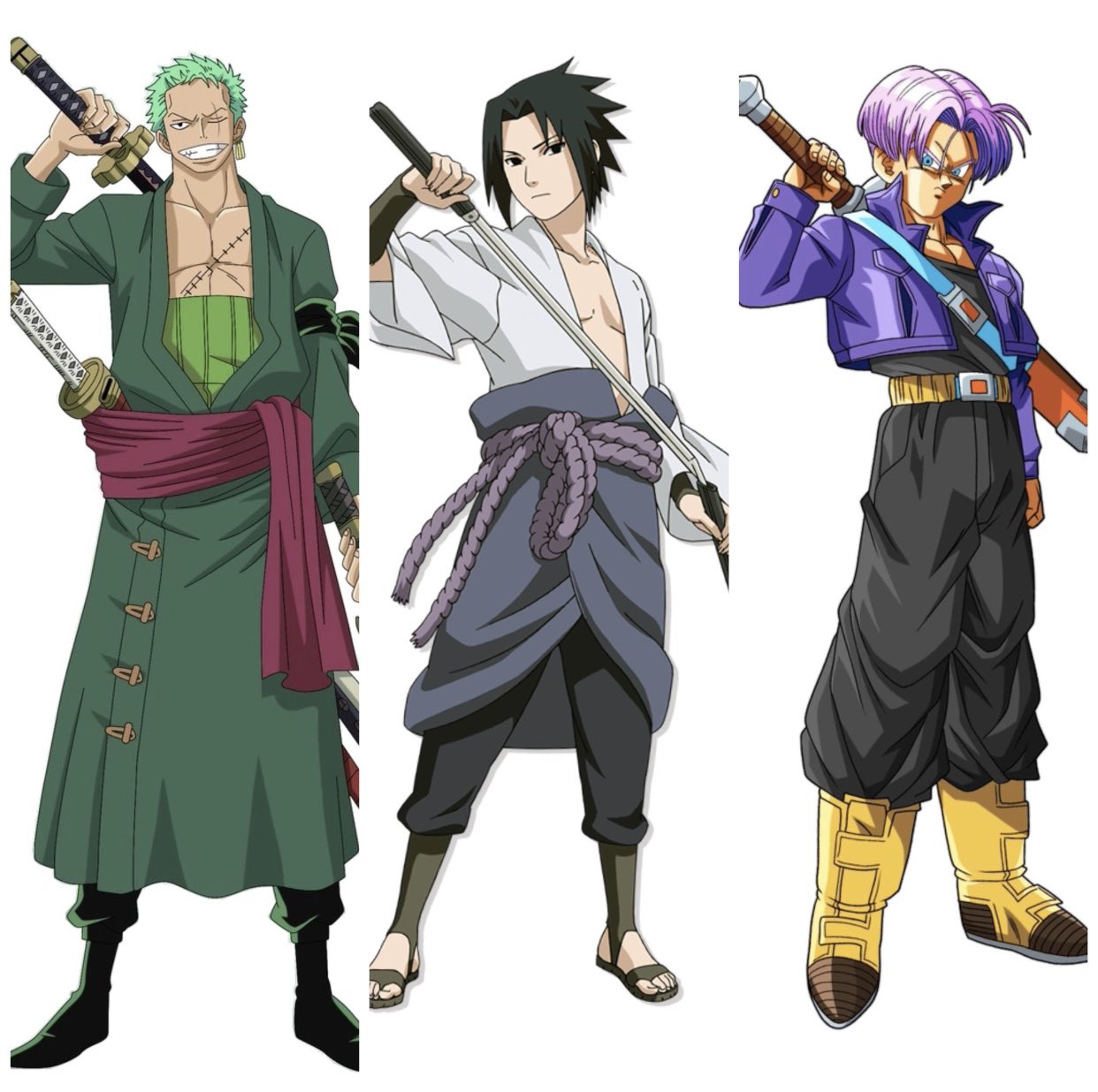 Top 10 Anime Swordsmen by HeroCollector16 on DeviantArt