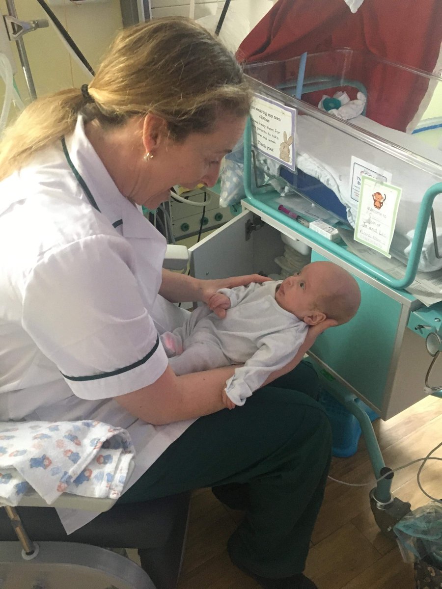 sensorybegin's tweet photo. Best part of Emily's job working with families, talking to babies and learning from my colleagues.
Worst part of Emily's job wearing a disgusting green uniform.
Baby Communication Awareness Week. https://t.co/DRHX3NwlVo