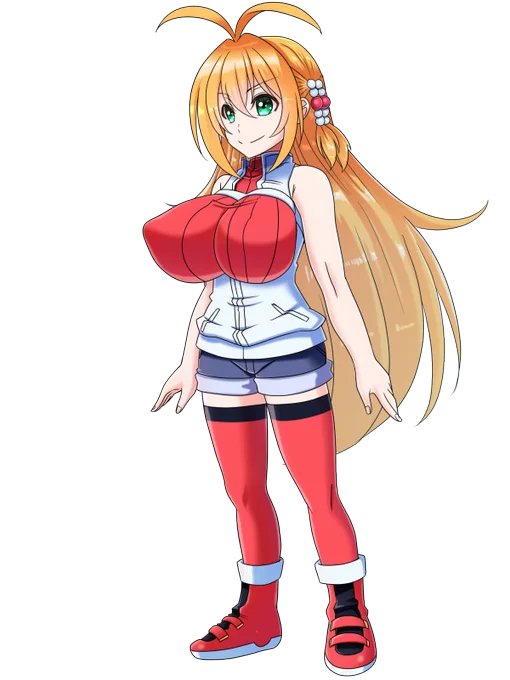#弦巻マキ 
このあいだ動画に出てきた
マキちゃんの立ち絵だよ～ 