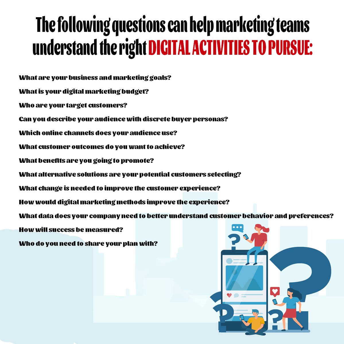 Joinrohitsharma's tweet photo. How to create a digital marketing plan?
Digital marketing methods provide a wide variety of ways for marketing managers to engage potential customers. 
#digitalmarketingtips #empreendedorismo #motivation #entrepreneurship #marketingagency #copywriting #website #success #ecommerce https://t.co/FJ9JEQXLu7