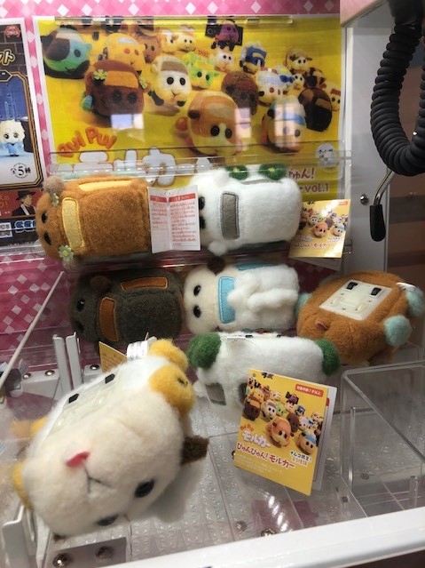 クレーンゲームの「びゅんびゅん！モルカー」が大人気‼️ バンダイ
