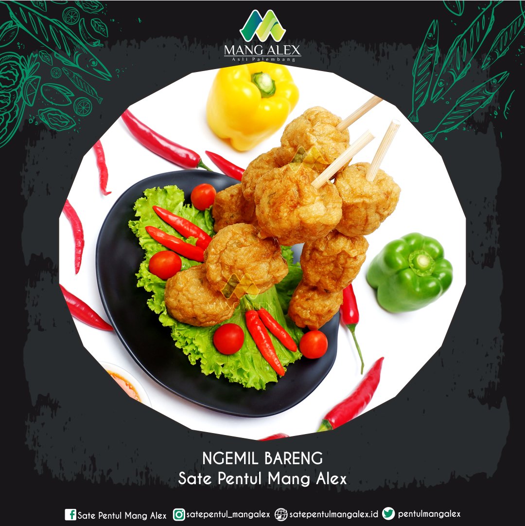 JogjaUpdate's tweet photo. Hallo Semua👋
Pengen ngemil yang sedikit beda tapi luar biasa?
Yuk coba @pentulmangalex Pentulnya yang bulat,besar, dan beda cocok banget nih untuk menu ngemil kalian pas lagi sendiri atau rame rame sekalian.
#satepentul #satepentulsunmor #satepentuljogja #pentul #pentuljogja https://t.co/Y4SgGRFk7h