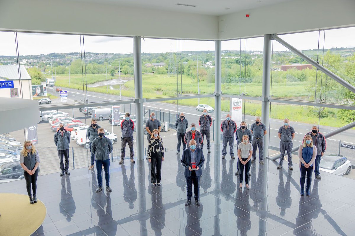 Kellys Toyota of Letterkenny has been awarded the Brand's prestigious Ichiban award for customer service.

Find out more in our news story.
buff.ly/3gwEy2V