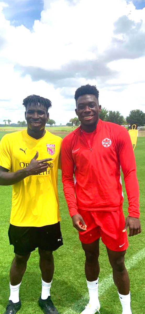 MirageFA's tweet photo. Congrats to @CanadaSoccerEN &amp; @AlphonsoDavies 👏🏾 as they advance to the @Concacaf Final Round in @FIFAWorldCup #Qatar 2022 qualifiers for the first time since 1997. 

Great experience for @MirageFA graduates Edward Mensah &amp; E Hagan

#MirageFA #MFA #WeAreMirageFA 
🌕🌑🌗🌖 https://t.co/N0P06WdQcX