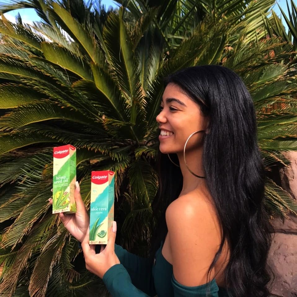 So excited to announce that colgate has launched it's first recyclable toothpaste tube in SA💚♻️ #sustainablesmiles #naturalsmiles #helpusprotecttheplanet