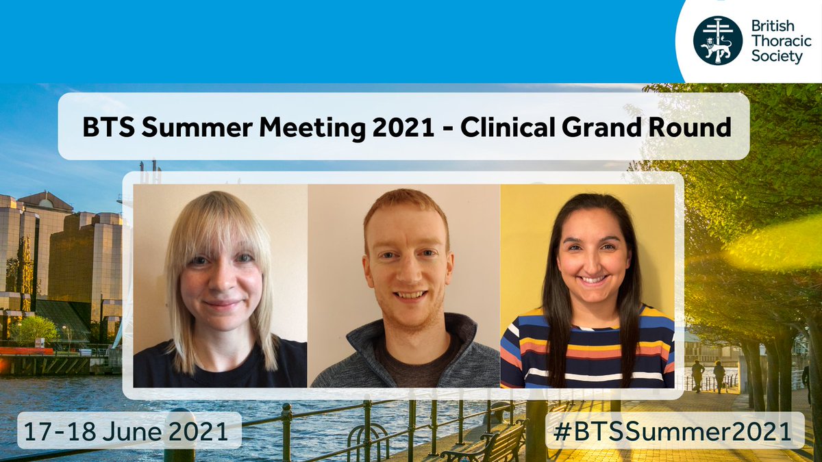Best of luck to the finalists of the Clinical Grand Round. #BTSSummer2021

Dr Joy Creaser-Thomas, Morriston Hospital, Swansea

Dr Michael Shiel, Morriston Hospital, Swansea
 
Dr Lydia Guhaniyogi, University Hospital of Wales, Cardiff