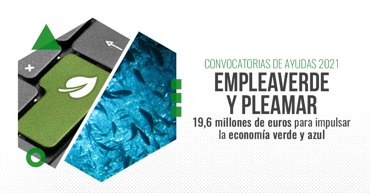 desdelamoncloa's tweet image. 🟢@mitecogob destina 19,6 M€ en ayudas para impulsar la economía verde y azul mediante nuevas convocatorias de #Empleaverde y #ProgramaPleamar
 
📌Objetivo: la creación de empleo y el fomento de actividades pesqueras y acuícolas más sostenibles
 
Info🔽
lamoncloa.gob.es/serviciosdepre…