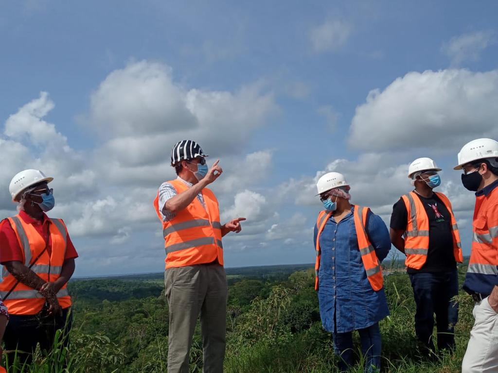 @Min_TourismKE led by Hon. @PS_Kwekwe Principal Secretary state department for Tourism today visited Base Titanium Limited for a site tour of the Kwale mine operation. #MeetInKenya
