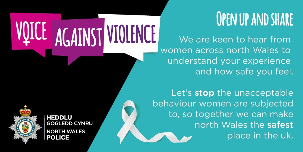 NISBWales (@nisbwales) on Twitter photo North Wales Police <a href="/NWPolice/">North Wales Police</a> have launched a #VoiceAgainstViolence survey and are asking women across north Wales to share their views and lived experiences of personal safety. bit.ly/3gDx0gh North Wales Police <a href="/NWPolice/">North Wales Police</a> have launched a #VoiceAgainstViolence survey and are asking women across north Wales to share their views and lived experiences of personal safety. bit.ly/3gDx0gh