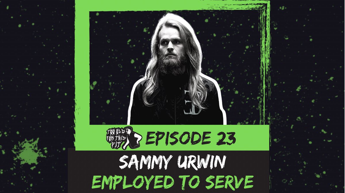 2oldforthispit's tweet image. We chatted with Sammy Urwin of @employedtoserve and @ChurchRoadReco1 for our latest episode! 

Listen now 👇🏼

🎧 linktr.ee/toooldforthisp… 🎧

#employedtoserve #churchroadrecords