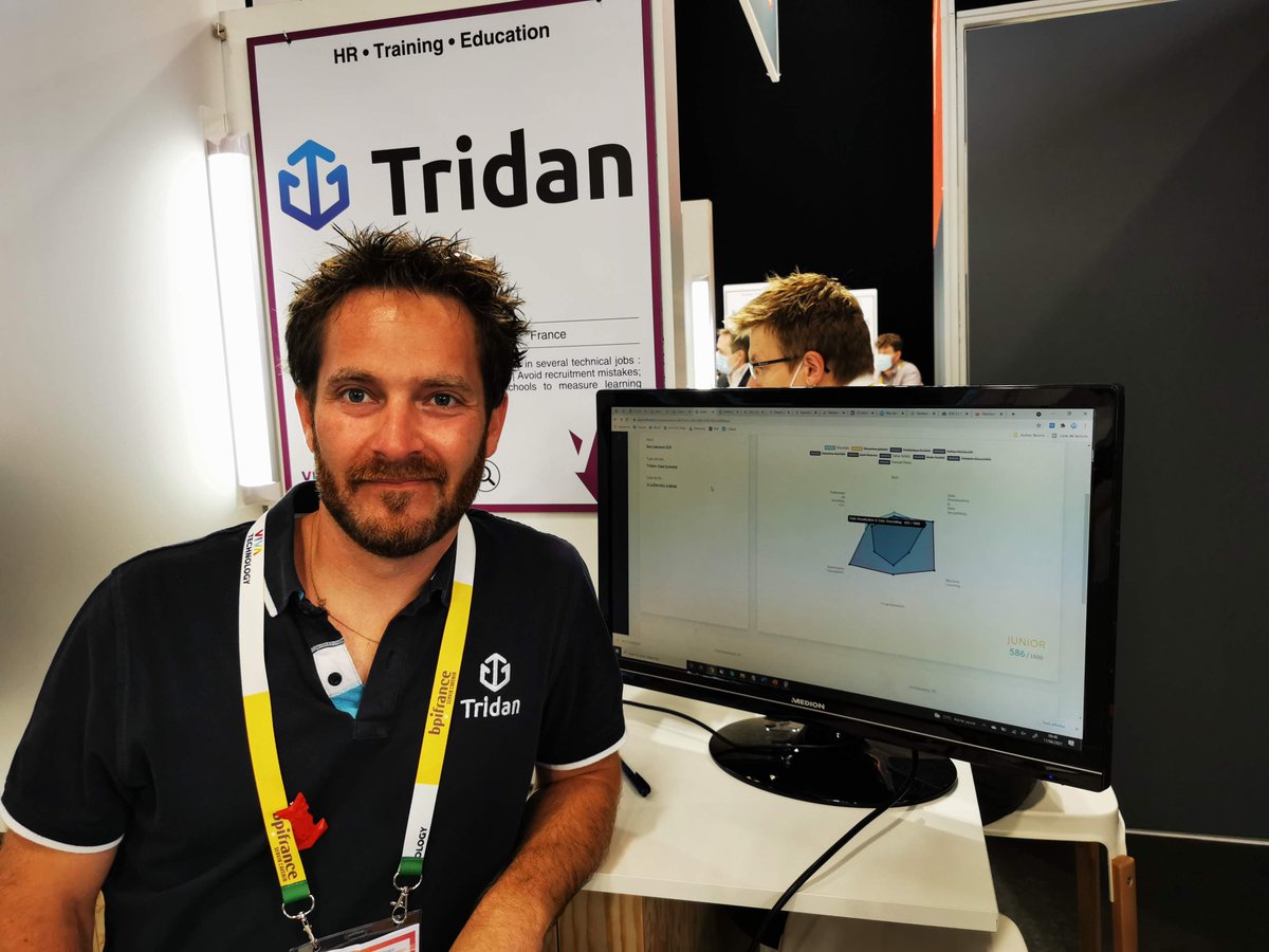 Un petit coucou à <a href="/Tridan_test/">Tridan</a> : une plateforme sympathique qui permet de faire évoluer les compétences opérationnelles et avec un super rendu via des algorithmes spécifiques pour rendre des détails.

#VivaTech #VivaLBDW #angersfrenchtech
