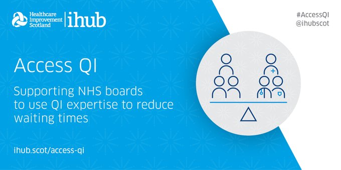 NHS D&G Patient Safety & Improvement Team (@dg_improvers) on Twitter photo #AccessQI
Using QI to improve waiting times
➡️focus limited clinical & management time to implement changes
➡️ensure local clinical engagement & buy-in to redesign services
➡️bring capacity & demand into balance for sustainable & affordable change
<a href="/ihubscot/">Improvement Hub</a> <a href="/McgauchieEmma/">Emma McGauchie</a> #AccessQI
Using QI to improve waiting times
➡️focus limited clinical & management time to implement changes
➡️ensure local clinical engagement & buy-in to redesign services
➡️bring capacity & demand into balance for sustainable & affordable change
<a href="/ihubscot/">Improvement Hub</a> <a href="/McgauchieEmma/">Emma McGauchie</a>