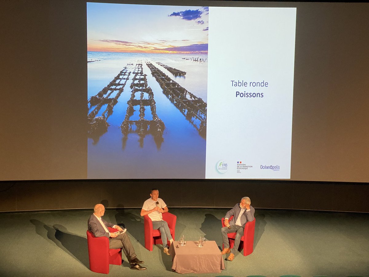 #acidificationdesocéans 
2ème table ronde Poissons avec en présentiel : 
👉 David Mazurais, Responsable Laboratoire Reproduction, adaptation et nutrition des poissons <a href="/ifremer/">Cher Classick</a>
👉 Armand Quentel, Président de la Commission environnement et usages maritimes, <a href="/CNPMEM/">CNPMEM</a>