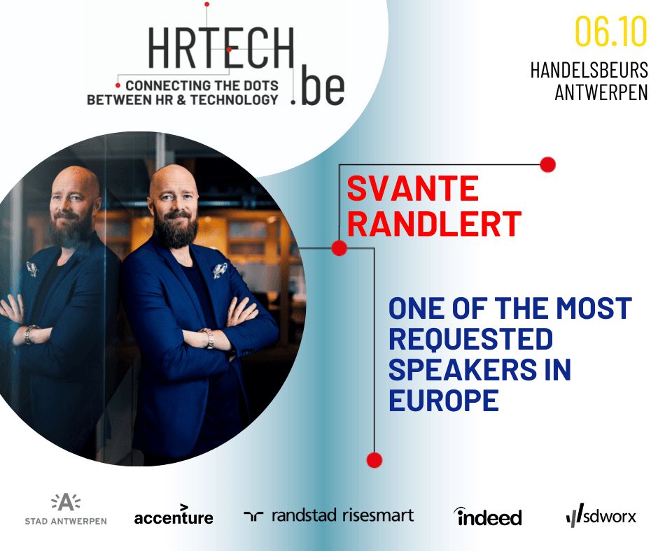 Ready for some HRTECH.be news? 
📢 <a href="/svanterandlert/">Svante Randlert</a> is coming to Belgium to give a keynote during the HRTECH.gala dinner on Oct 6.

Early Bird Tickets now available ➡️ bit.ly/3wLZNF3
#HRTECH #live #event 
<a href="/StartupsBe/">Startups.be | Scale-Ups.eu</a> @hrmagbe