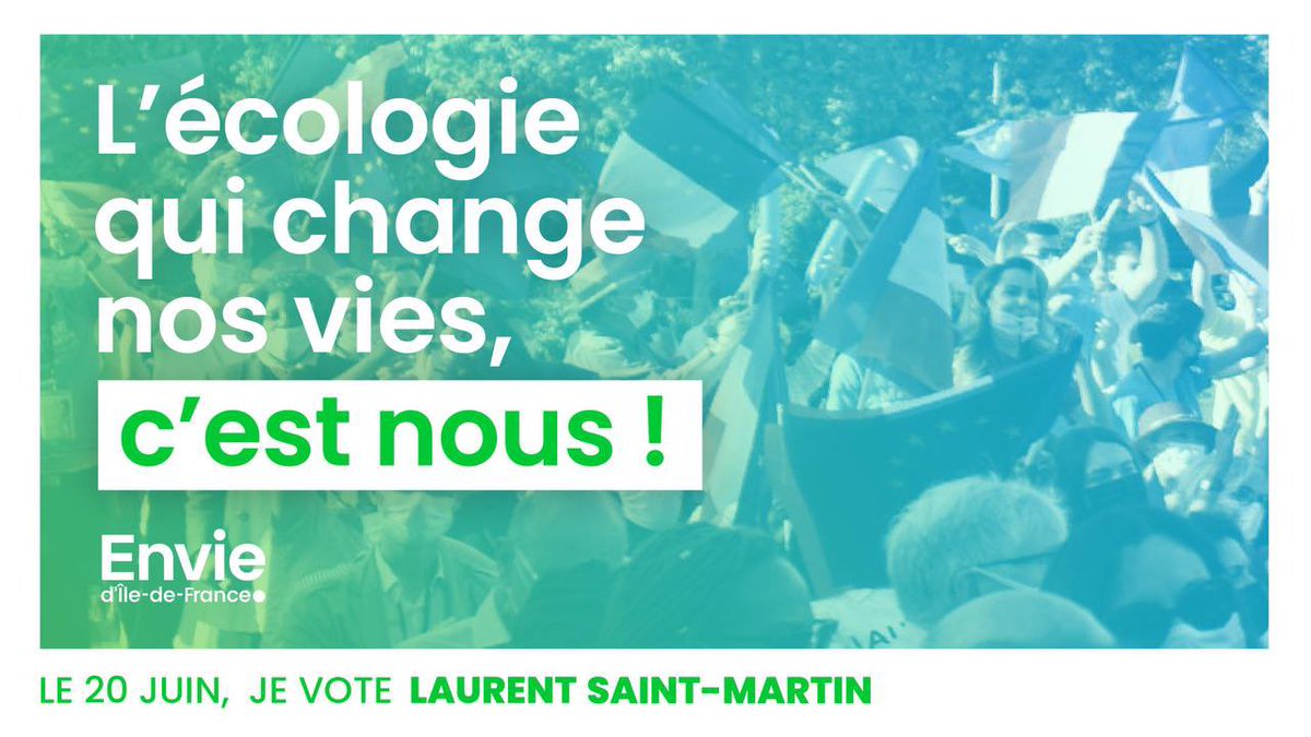 ArnoldBornet's tweet image. L’écologie est un défi majeur des années qui viennent

👉Elle mérite d’être prise au sérieux avec des propositions ambitieuses, responsables et réalistes

✅C’est le cas dans le projet de @Envie_IDF avec @LauStmartin 

#EcoloSaintMartin
#LEcologieCestNous
#LaurentSaintMartin