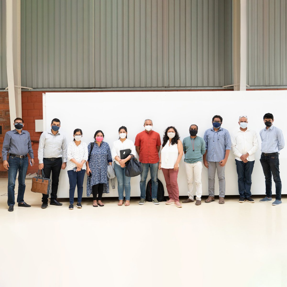 spread_ooo's tweet photo. Meet the masked crusaders unmasking the future of learning :-) and edutech.  First big mask to mask meeting in a while at DESIGN BARN @barn_design 
with real people, real food, real conversation, real connection! 

#reimagine #education #brand #design #experience #strategy https://t.co/5bNtg3DZH7