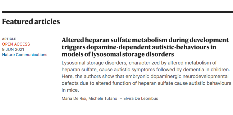 Tigem_Telethon's tweet photo. Well done to @EDeLeonibus and @MariaDeRisi, their recent paper has been included in the @NatureComms Editors’ Highlights page 'From #brain to #behaviour', which showcases the 50 best papers recently published in this field! 
See the full list here:
https://t.co/solpFQ4Pjo https://t.co/8S54TIPrNq