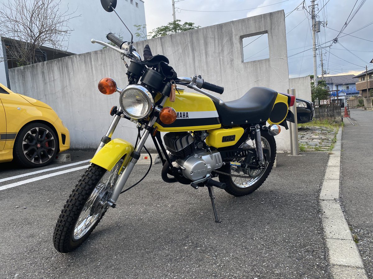 kakumaari's tweet photo. 初公道デビュー😭🏍
実家にある父の超絶お気に入りで可愛がっている #GR80 に乗りました!
田んぼが気持ちよかった、、
停まって写真撮ればよかった、、
教習所出たの初めてめっっっちゃどきどきした、、
はやく自分のやつ乗りたい〜!
あさって納車!
#バイク女子
#バイク
#バイク乗りと繋がりたい https://t.co/jutBD0bg2A