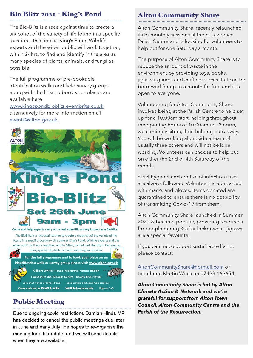 Alton Town Council tweet media