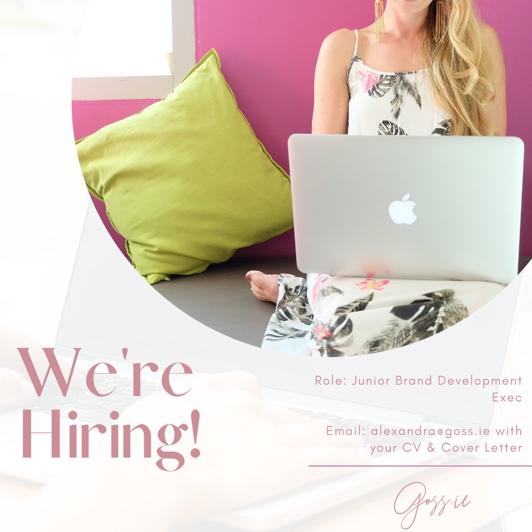 boter Stewart Island Indringing Goss.ie on Twitter: "#JobFairy we are looking for a Junior Brand Development  Exec to join our team! Strong focus on sales, client management and client  acquisition. Email your CV and cover letter