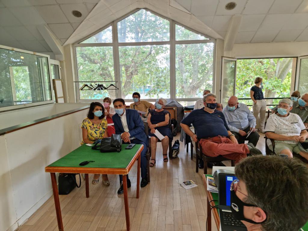 Ali_Oubaali's tweet photo. Un plaisir d’avoir pu représenter @fszpiner en tant qu’élu au sport @mairiedu16 avec ma collègue @samiabadat lors de l’Assemblée Générale de @AFCAM_Nationale avec présence de son Président et Présidente du @cdos75 @EvelyneCiriegi . Bravo #AFCAM pour votre travail au quotidien. https://t.co/qWxUcatazZ