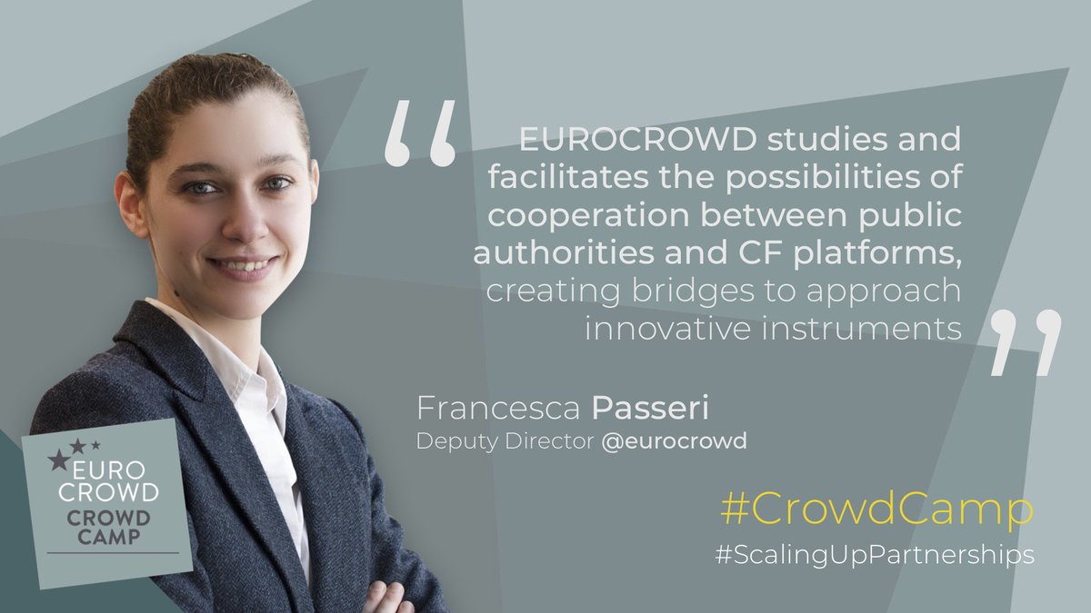 eurocrowd's tweet photo. Our Deputy Director @fpasseri92 at 6th #CrowdCamp #ScalingUpPartnerships https://t.co/967tQ9Qpad