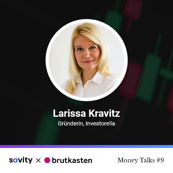 Money Talks #9 Speaker 🔽

Larissa Kravitz ist Gründerin von <a href="/investorella/">Investorella - Larissa Kravitz</a>. In der Diskussion wird sie die Treiber in der Community beleuchten und analysieren, was für und gegen das Selbstentscheiden spricht.

Mehr erfahren ➡️ buff.ly/3vvOsau