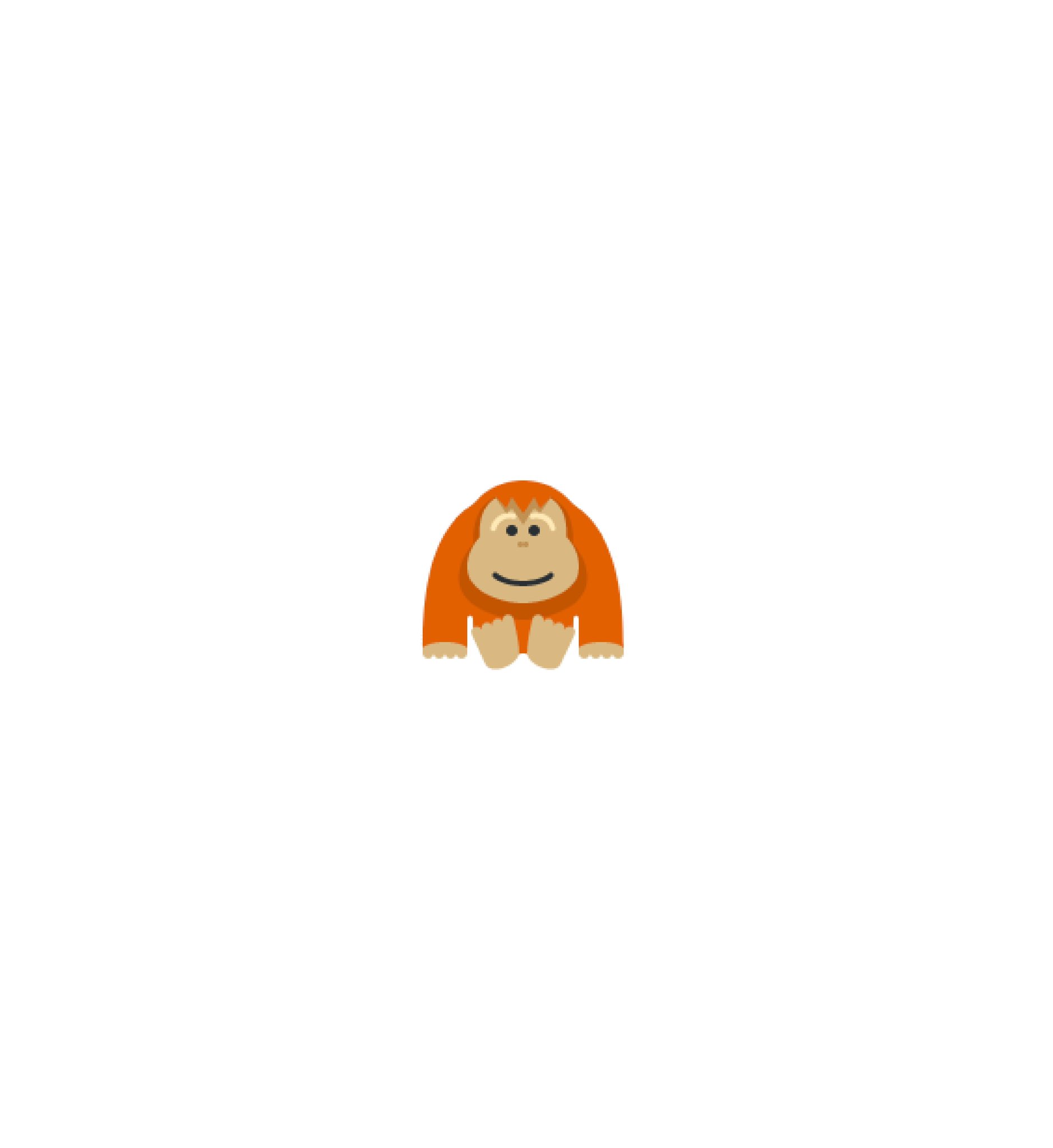 つだしん パソコンでtwitter見たら絵文字がフラットになって可愛い 特にゴリラがツボ T Co Ujdjjwmngf Twitter